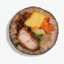 현미텐더 김밥