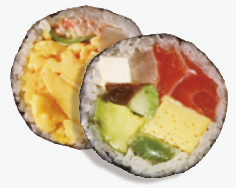 스탠다드 + 연어 김밥